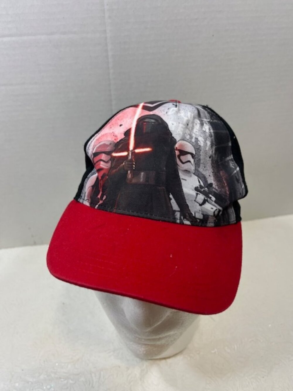 Star Wars Youth Baseball Cap Graphic Front Kylo Ren Stormtroopers Snapback Hat